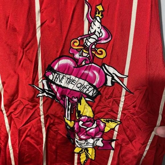 NWT Save the Queen Circus Girls Vintage Red Striped Dress Size 8 & 12 - Picture 3 of 8